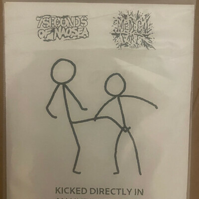 Medical fart / 7 seconds of nausea split biz card cdr