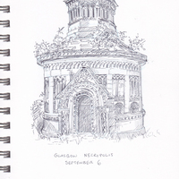 UK Travel Sketchbook - Thumbnail 1