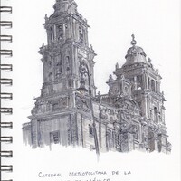 Mexico Travel Sketchbook - Thumbnail 1