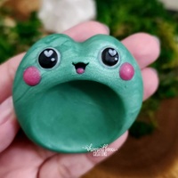 Chunky Green Frog - Thumbnail 3