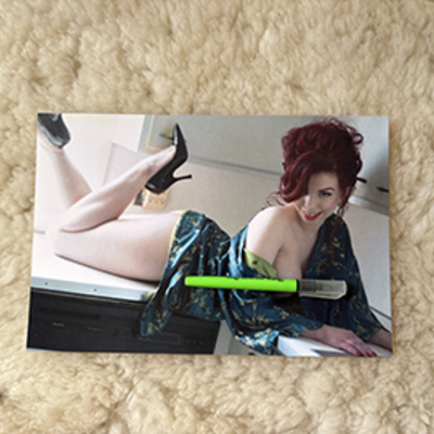 "sunday morning" signed 8x12" cardstock print