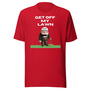 GET OFF My Lawn Mens Womans  t-shirt-2
