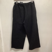 Plantation black cotton wide pants  - Thumbnail 2