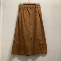 Plantation garment dye brown skirt  - Thumbnail 3