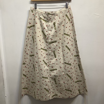 Hysteric glamour cherry long skirt 