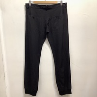 Y's black ribbed hem pants  - Thumbnail 3
