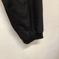 Y's black ribbed hem pants  - Thumbnail 4