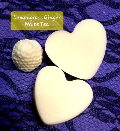 Lemongrass Ginger White Tea RTS wax melt