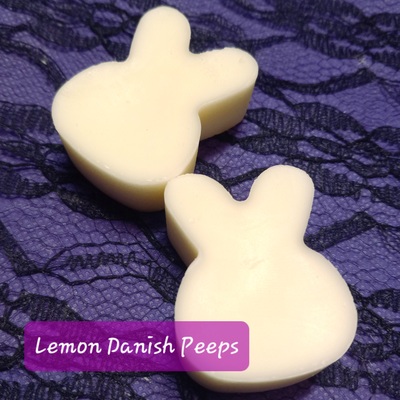 Lemon danish peeps rts wax melt