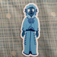 Ghost Ace Single Stickers - Thumbnail 1