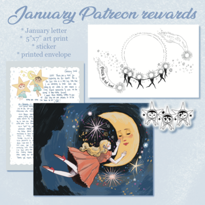 January Merry Mail rewards