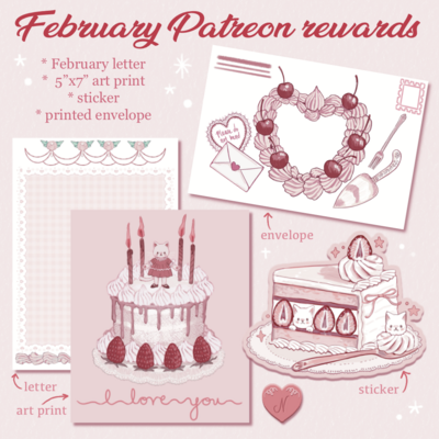 February Merry Mail rewards
