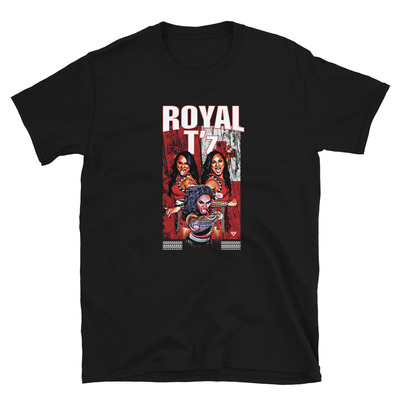 Royal t'z flag graphic tee