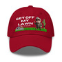 Get Off My Only in Lawn Arizona Dad and Mom Hat-1