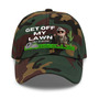 Get Off My Only in Lawn Arizona Dad and Mom Hat-3