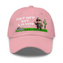 Get Off My Only in Lawn Arizona Dad and Mom Hat-4