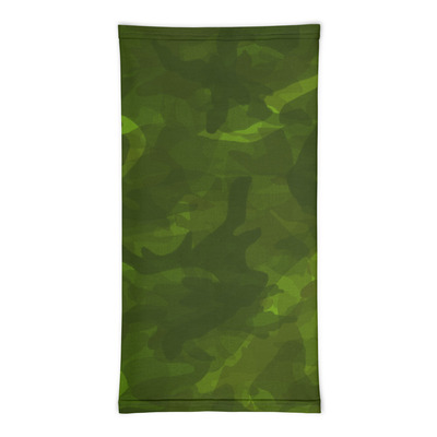 Organic camouflage neck gaiter
