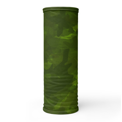 Organic camouflage neck gaiter