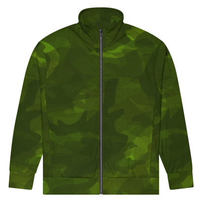 Organic camouflage track jacket