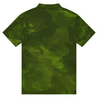 Organic Camouflage Mens slim fit polo - Thumbnail 1