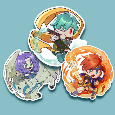 Plushie Stickers