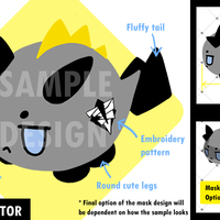 AK Endfield Bubble Dragon Plush + Sticker Set - Thumbnail 1