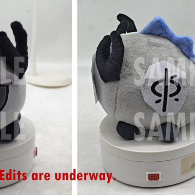 Ak endfield bubble dragon plush + sticker set