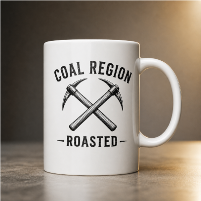 Coal region roasted 15oz mug