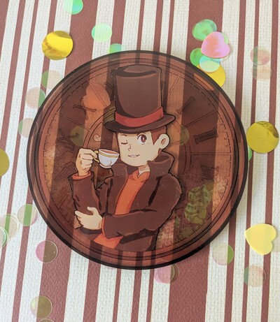 Professor Layton Coasters