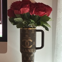 Luxury Insulated Tumbler with Handle - CC - Thumbnail 3