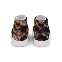 America Mens high top canvas shoes - Thumbnail 1