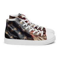 America Mens high top canvas shoes - Thumbnail 6