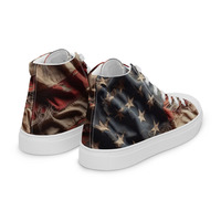 America Mens high top canvas shoes - Thumbnail 7