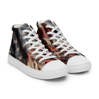 America Mens high top canvas shoes - Thumbnail 8