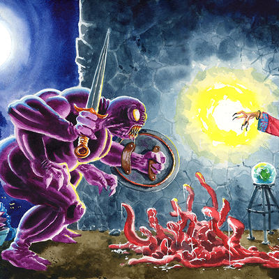 Beast sorcerer limited playmat