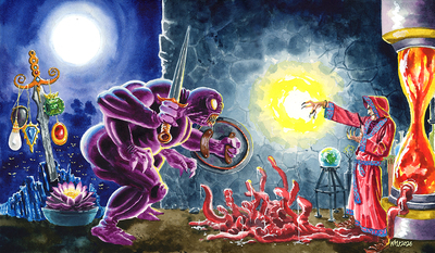 Beast sorcerer limited playmat