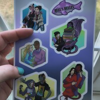 HB Friends and couples, sticker sheet - Thumbnail 1