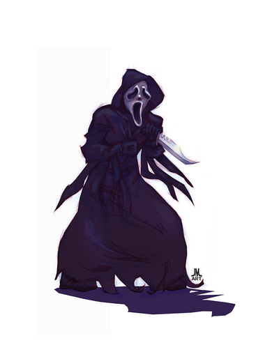 GHOSTFACE Horror Icons PRINT