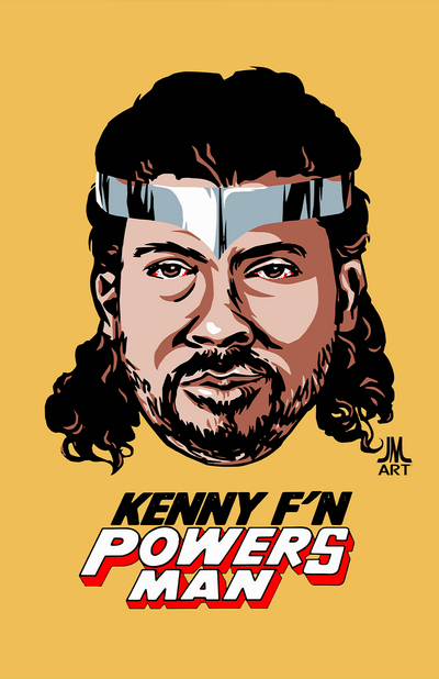 KENNY POWERS MAN print