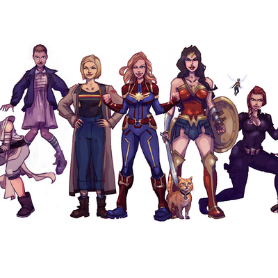 Power ladies print