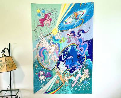 Mlpfim tapestry (large size)