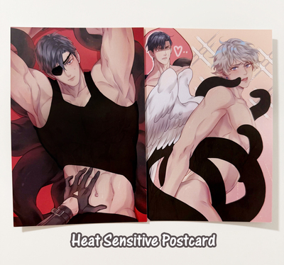 Heat Sensitive Postcard Set