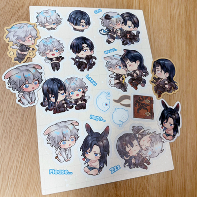 Sticker Sheet + Die-Cut Stickers