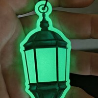Glowing Lanter Key Chain  - Thumbnail 1