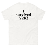 Free Shipping-I SURVIVED Y2K TEE - Thumbnail 2
