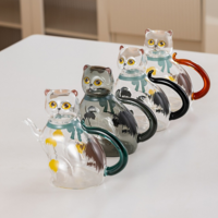 Cat-shaped glass teapot - Thumbnail 7