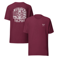 TWT "Keep The Rubber Side Down, Shiny Side up" Premium Unisex t-shirt - Thumbnail 4