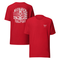 TWT "Keep The Rubber Side Down, Shiny Side up" Premium Unisex t-shirt - Thumbnail 5