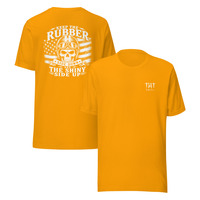 TWT "Keep The Rubber Side Down, Shiny Side up" Premium Unisex t-shirt - Thumbnail 12
