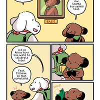 Basil's Book (w Special Promotion Sticker Sheet!) - Thumbnail 1